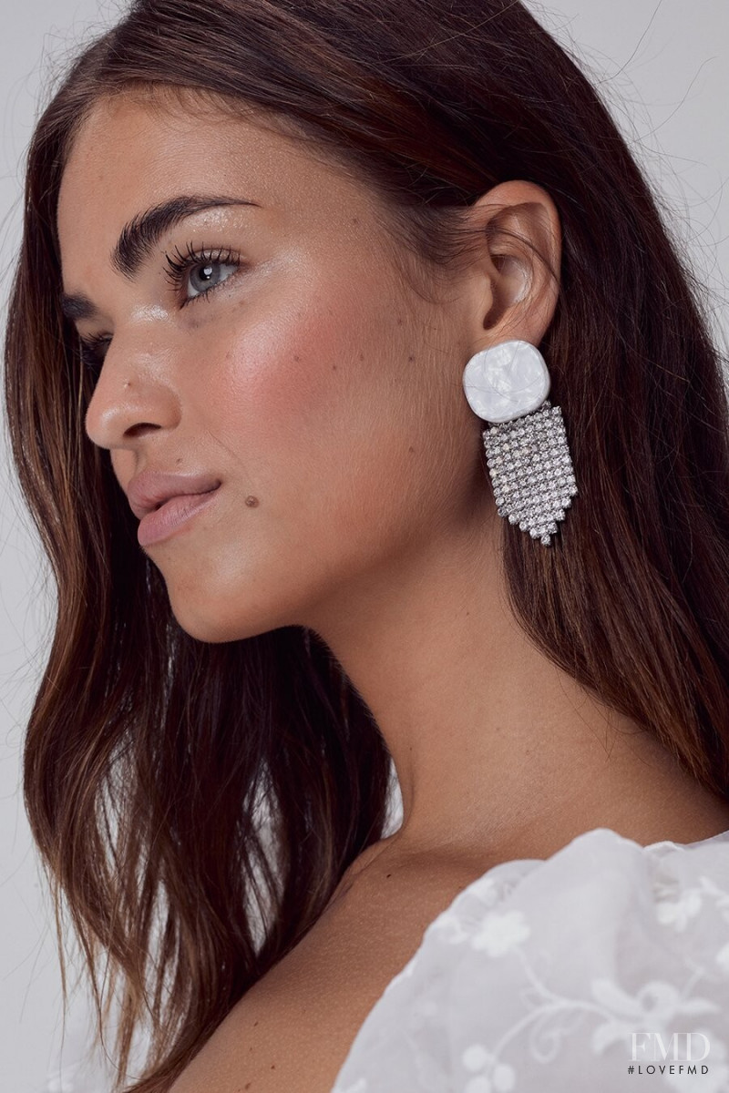 Robin Holzken featured in  the For Love & Lemons catalogue for Spring/Summer 2020