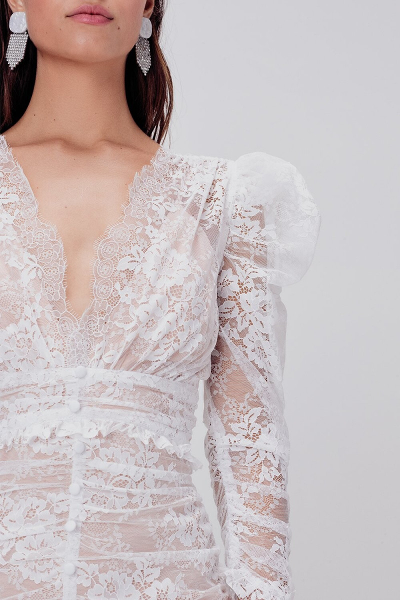 Robin Holzken featured in  the For Love & Lemons catalogue for Spring/Summer 2020