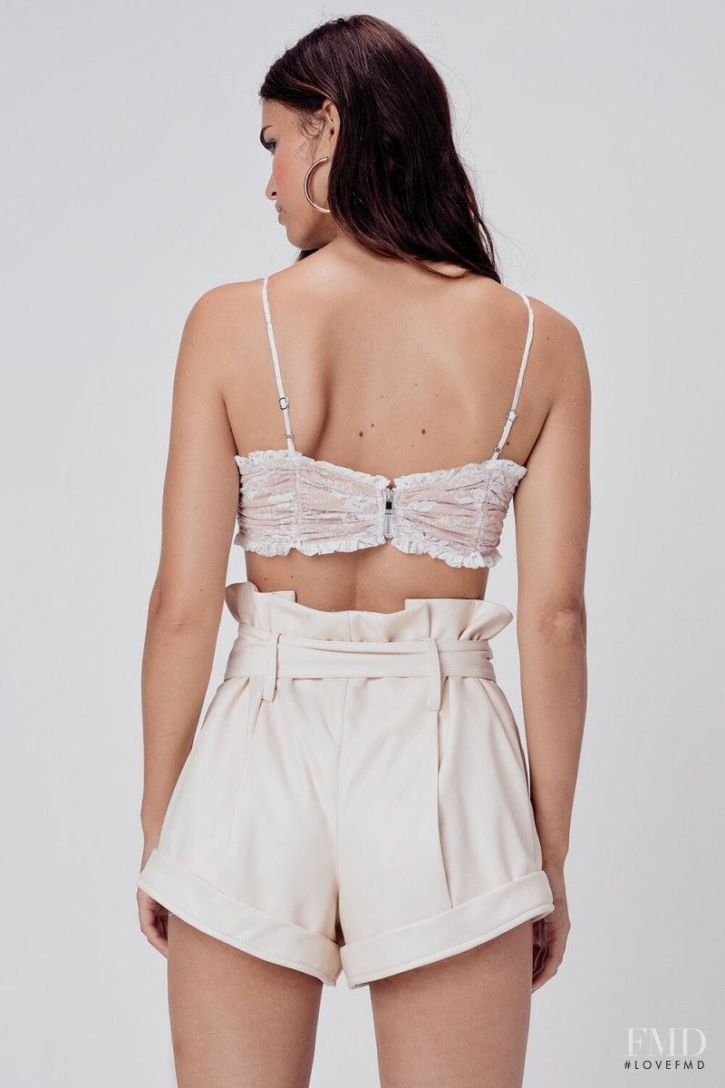 Robin Holzken featured in  the For Love & Lemons catalogue for Spring/Summer 2020
