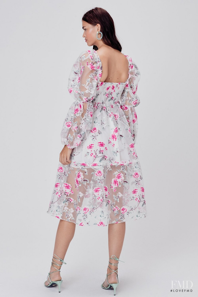 Robin Holzken featured in  the For Love & Lemons catalogue for Spring/Summer 2020