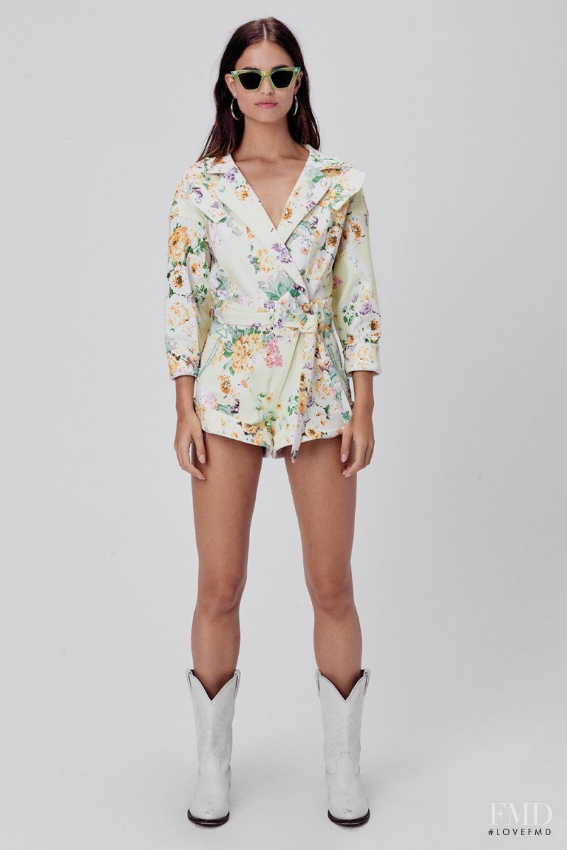 Robin Holzken featured in  the For Love & Lemons catalogue for Spring/Summer 2020