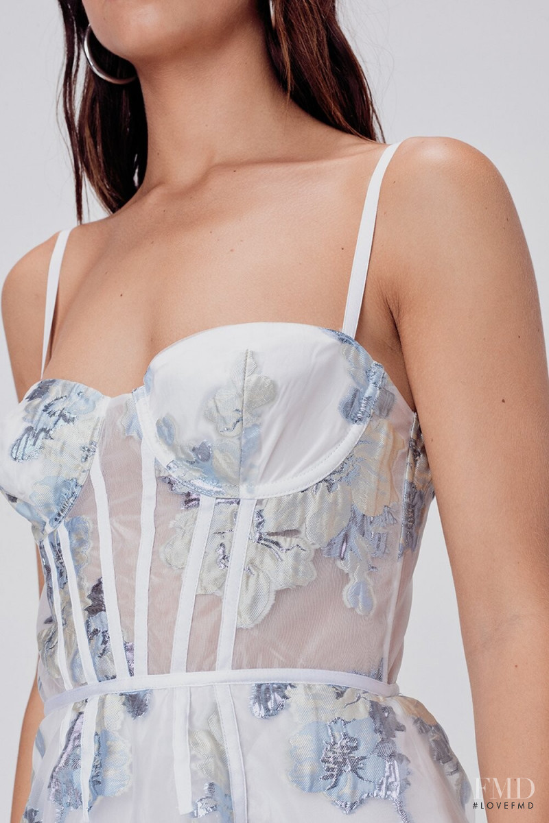 Robin Holzken featured in  the For Love & Lemons catalogue for Spring/Summer 2020