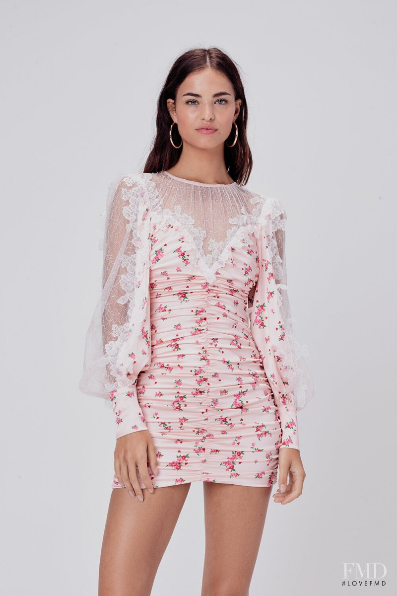 Robin Holzken featured in  the For Love & Lemons catalogue for Spring/Summer 2020
