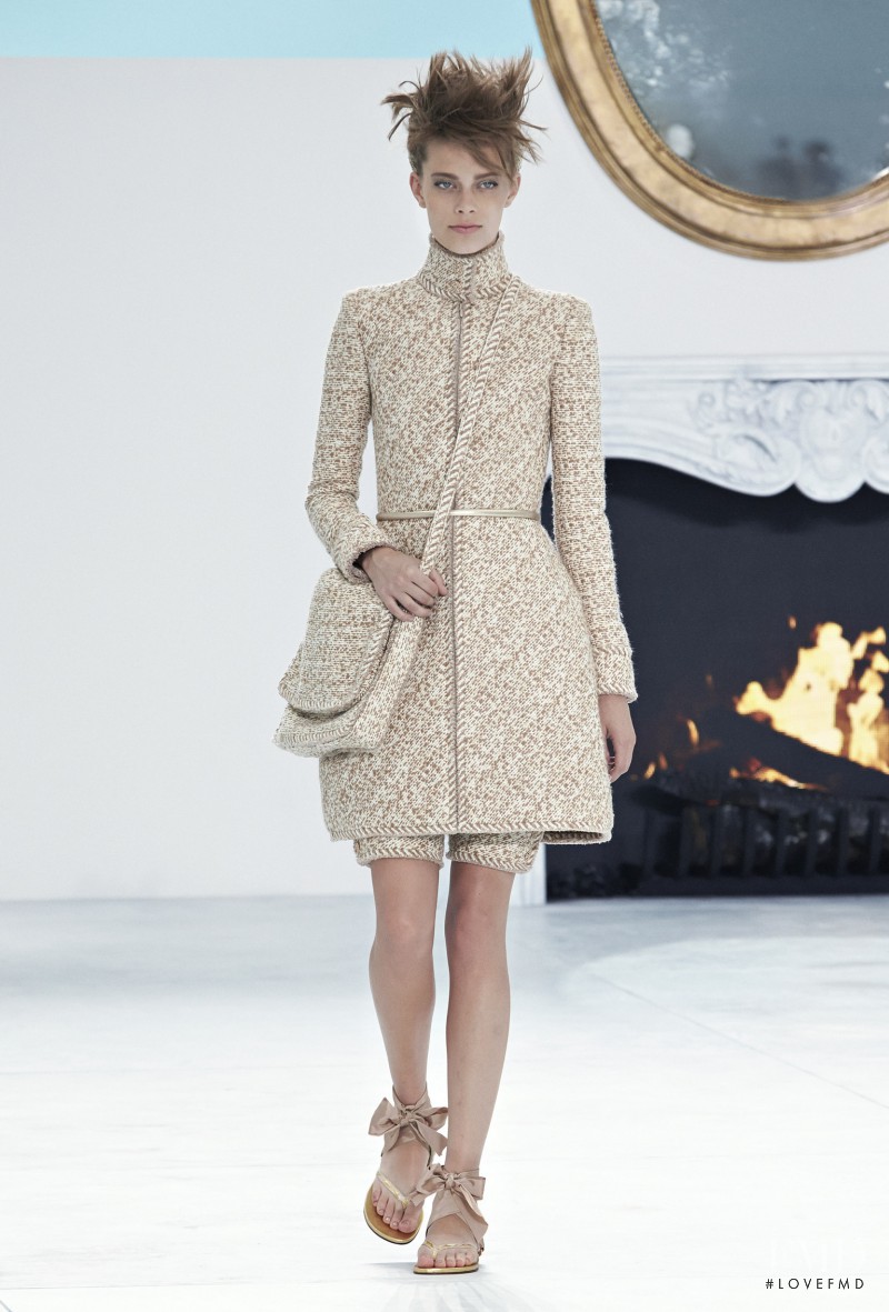 Lexi Boling featured in  the Chanel Haute Couture fashion show for Autumn/Winter 2014