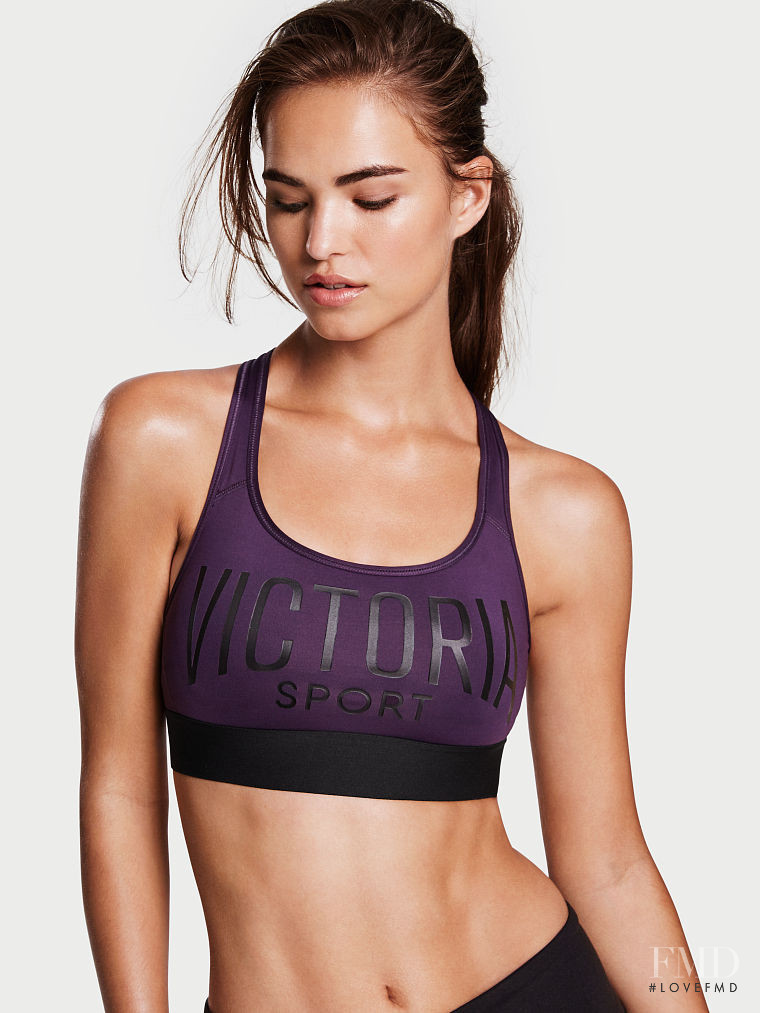 Robin Holzken featured in  the Victoria\'s Secret VSX catalogue for Autumn/Winter 2017