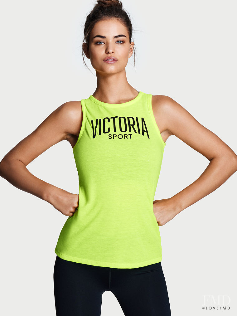 Robin Holzken featured in  the Victoria\'s Secret VSX catalogue for Spring/Summer 2017