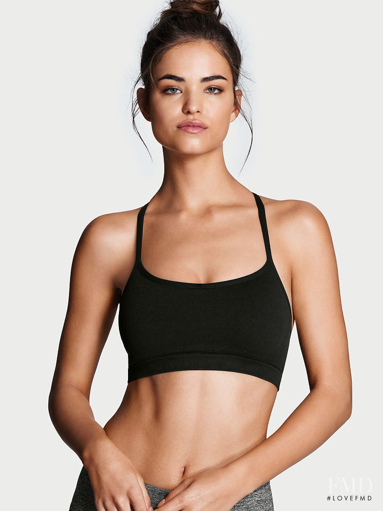 Robin Holzken featured in  the Victoria\'s Secret VSX catalogue for Spring/Summer 2017