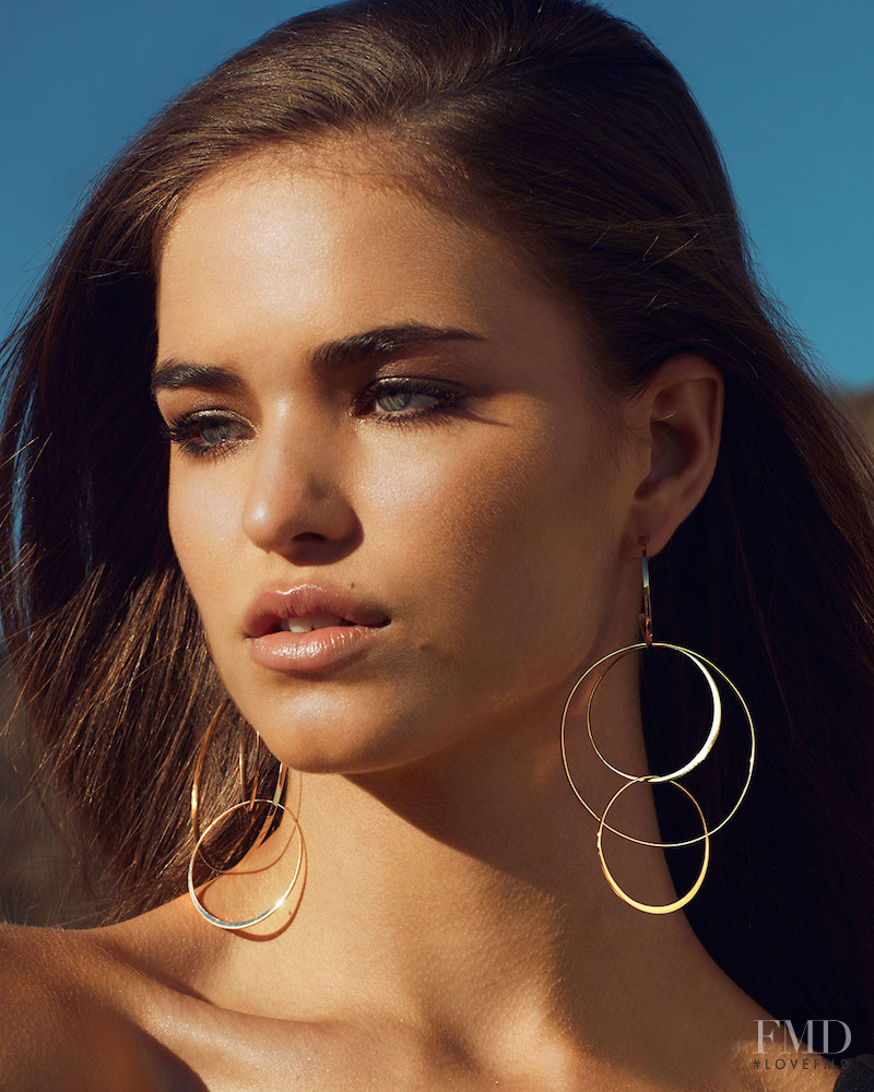 Robin Holzken featured in  the Lana Jewelry lookbook for Spring/Summer 2017