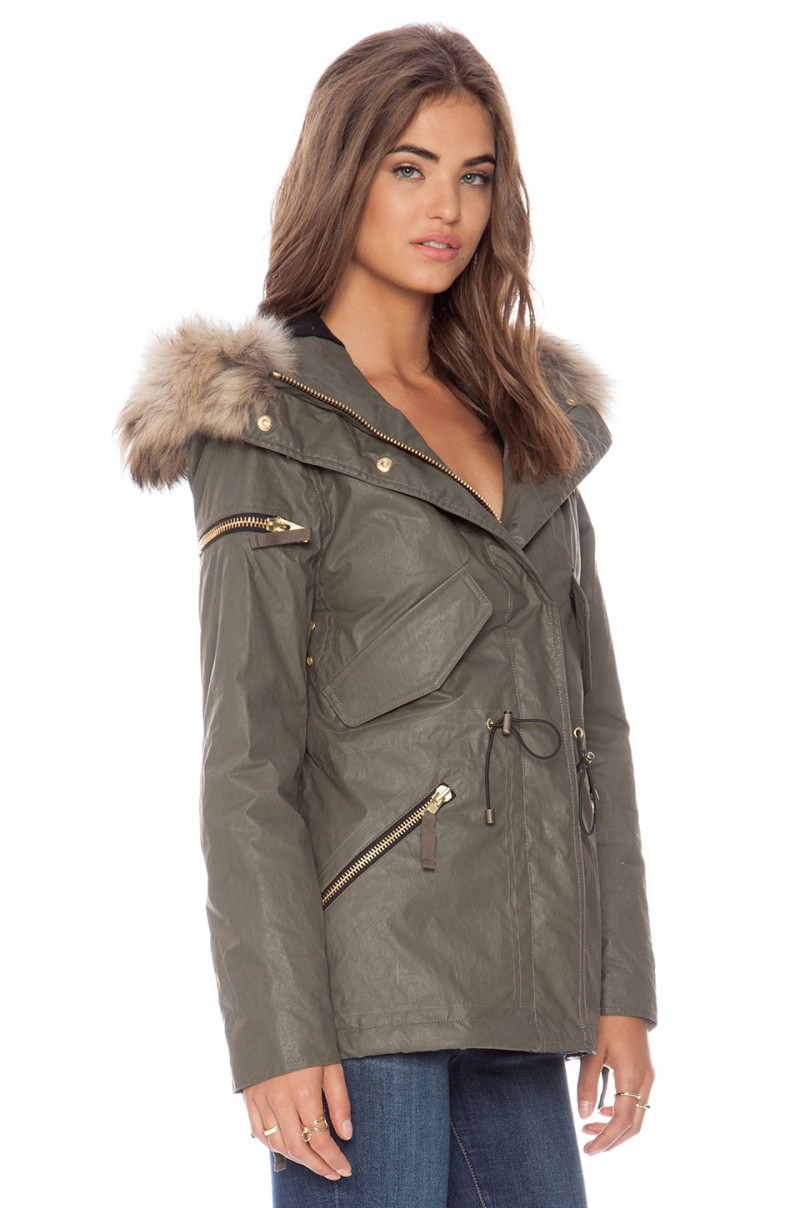 Robin Holzken featured in  the REVOLVE catalogue for Winter 2014