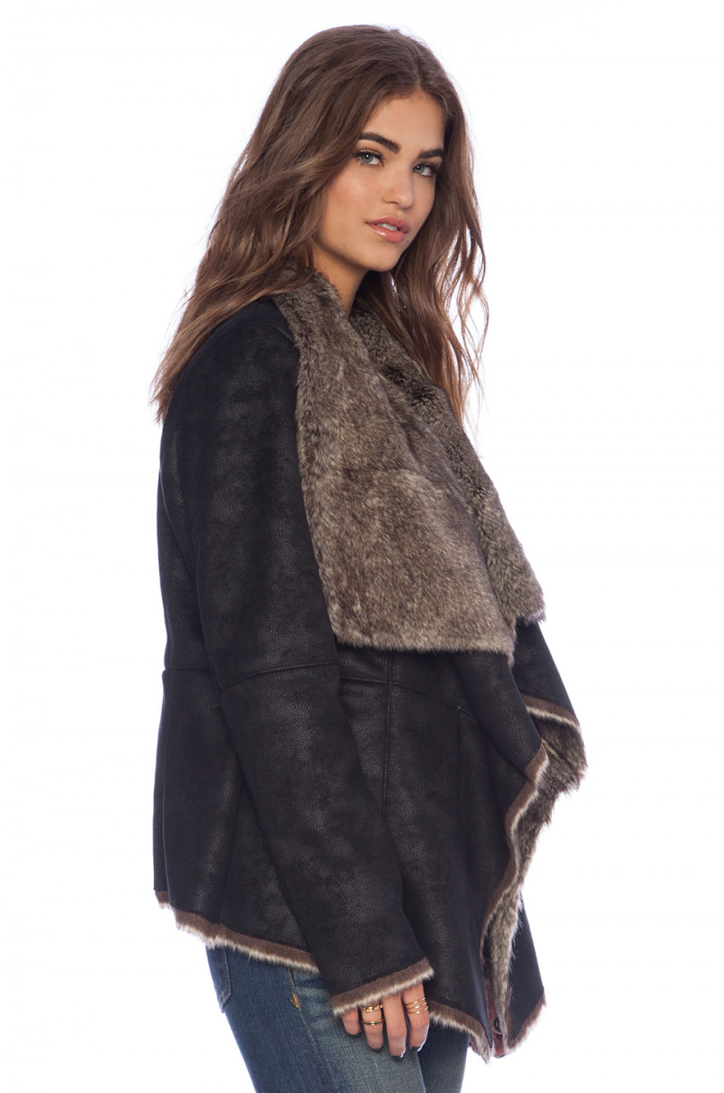 Robin Holzken featured in  the REVOLVE catalogue for Winter 2014
