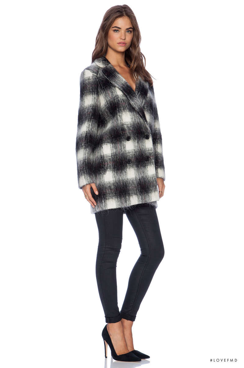Robin Holzken featured in  the REVOLVE catalogue for Winter 2014