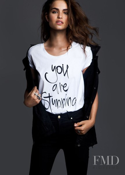 Robin Holzken featured in  the SuperTrash lookbook for Spring/Summer 2014