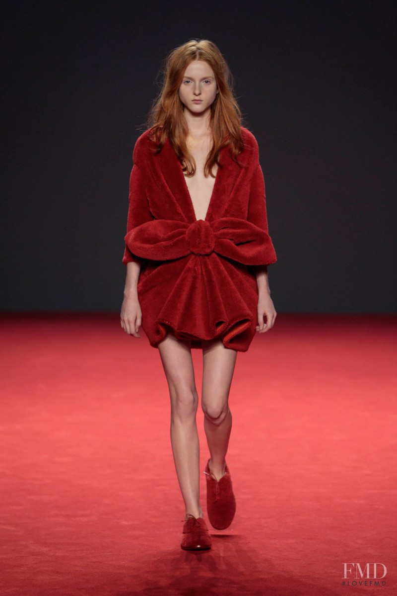 Madison Stubbington featured in  the Viktor & Rolf fashion show for Autumn/Winter 2014