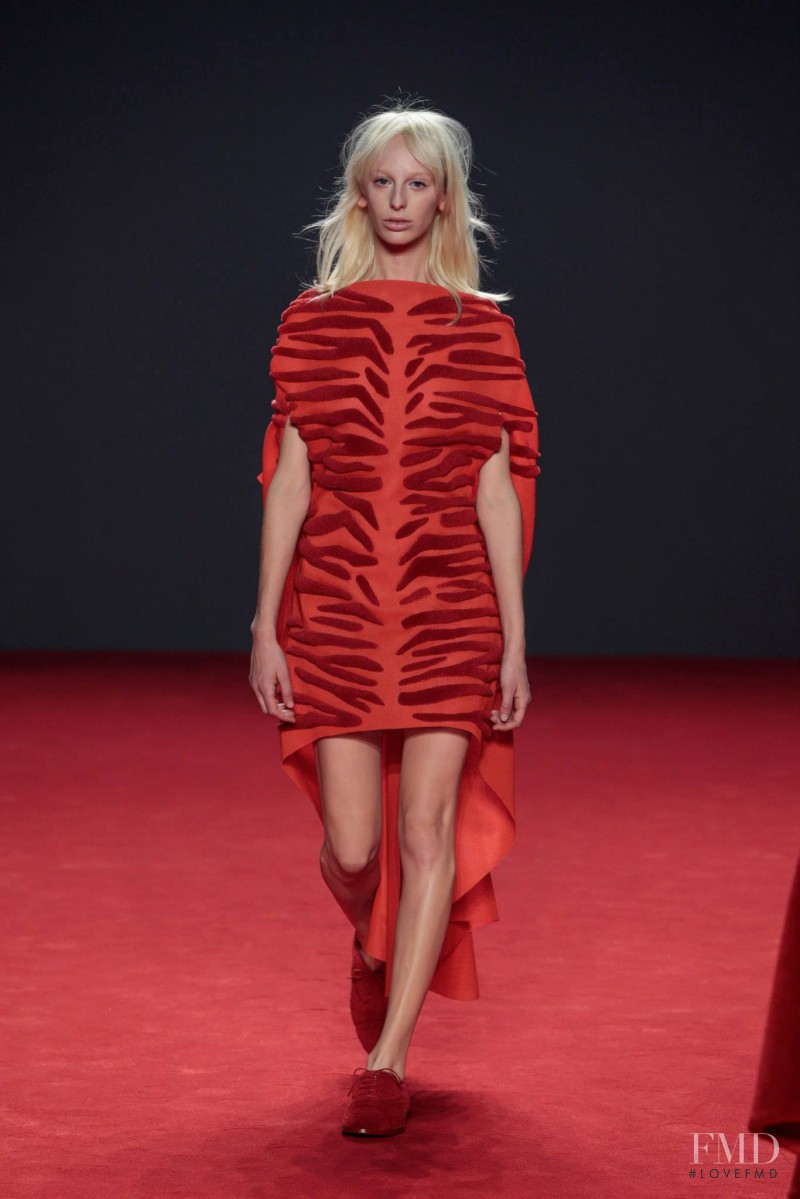 Lili Sumner featured in  the Viktor & Rolf fashion show for Autumn/Winter 2014
