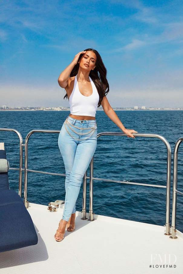 Rona Mahal featured in  the Fashion Nova lookbook for Spring/Summer 2021