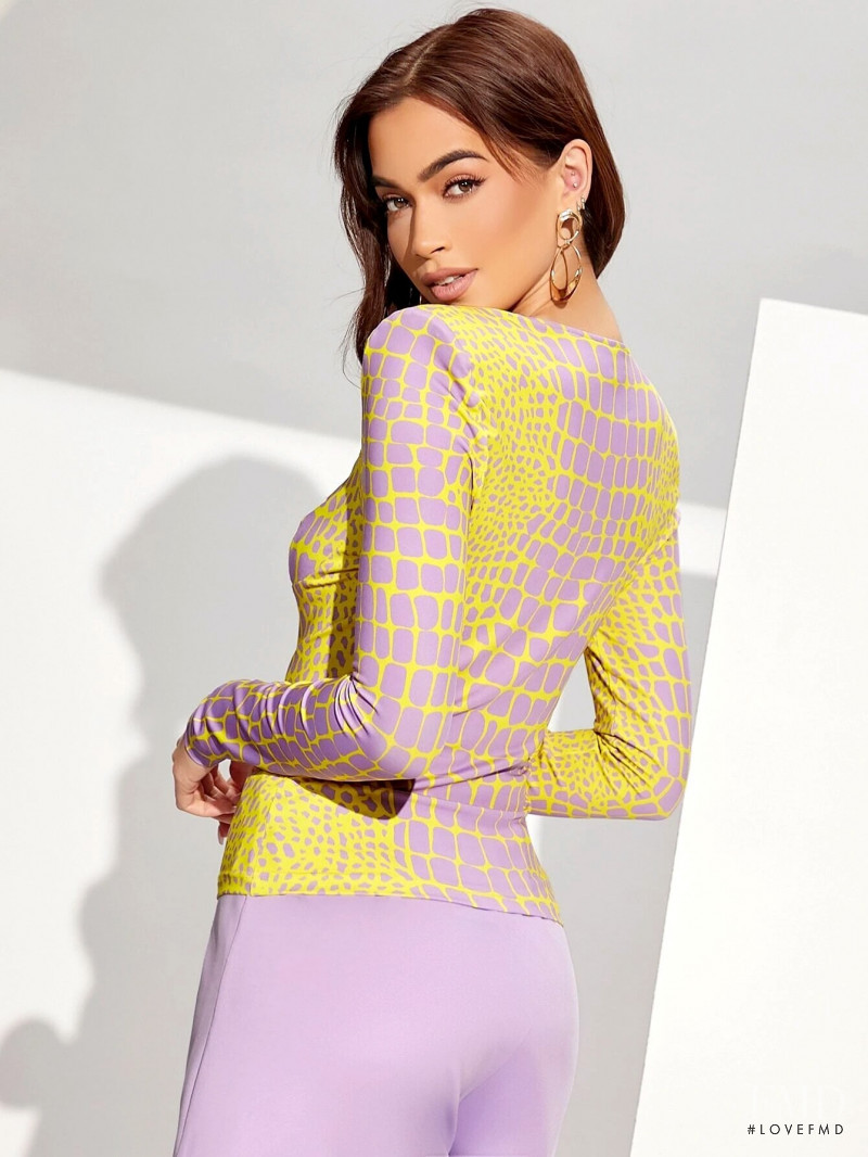 Rona Mahal featured in  the Shein catalogue for Pre-Spring 2022