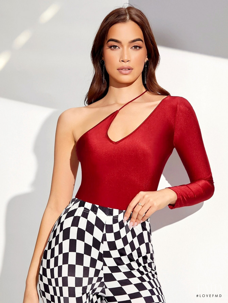 Rona Mahal featured in  the Shein catalogue for Pre-Spring 2022