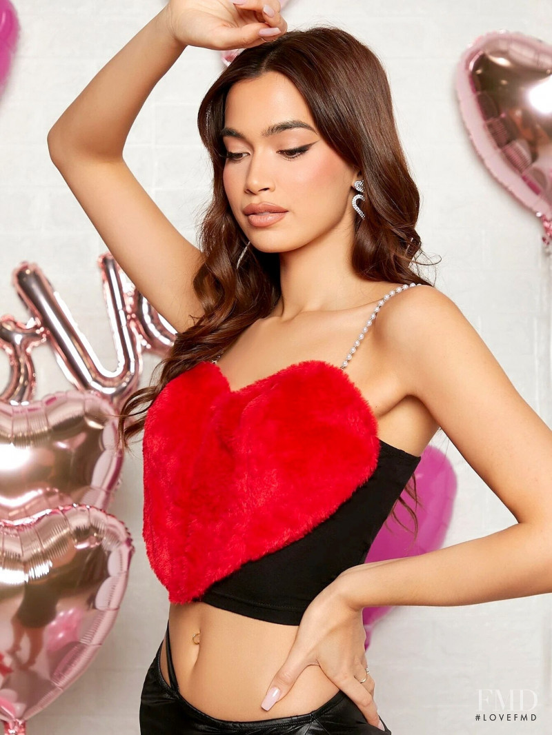 Rona Mahal featured in  the Shein catalogue for Spring 2022