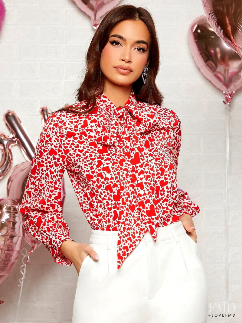 Rona Mahal featured in  the Shein catalogue for Spring 2022