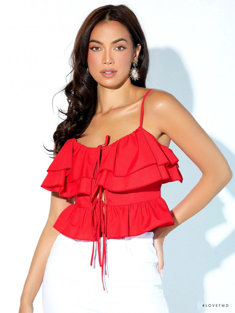 Rona Mahal featured in  the Shein catalogue for Summer 2022