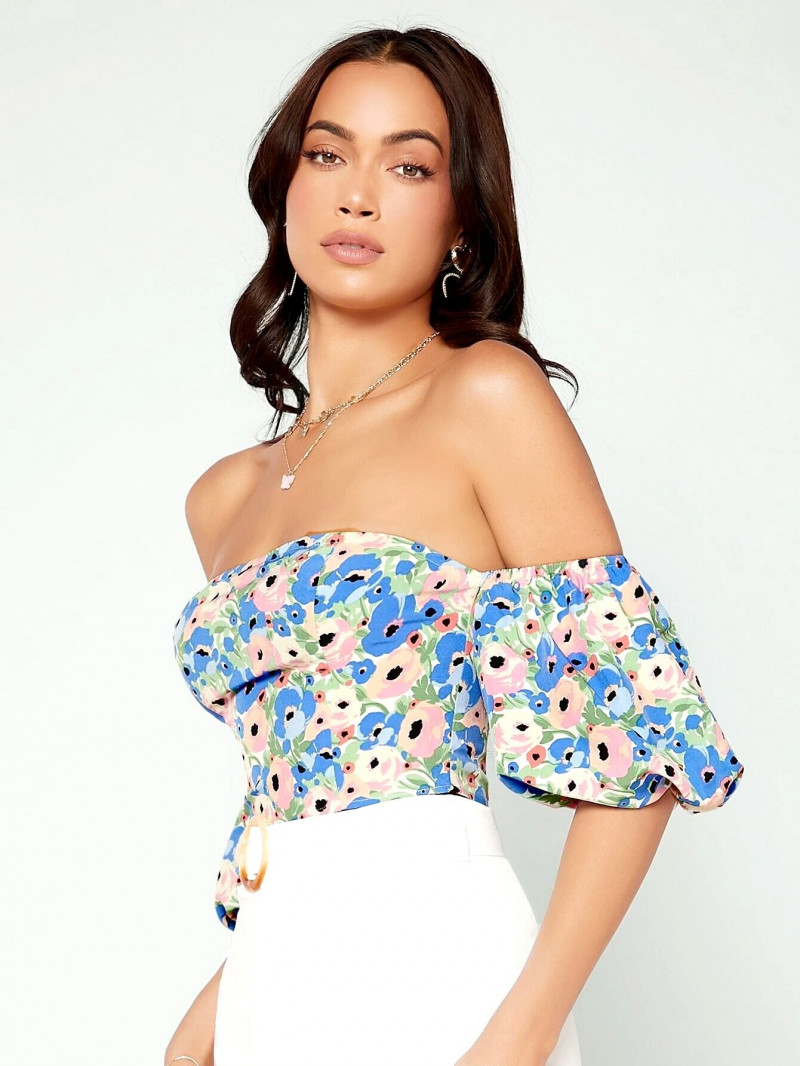 Rona Mahal featured in  the Shein catalogue for Summer 2022