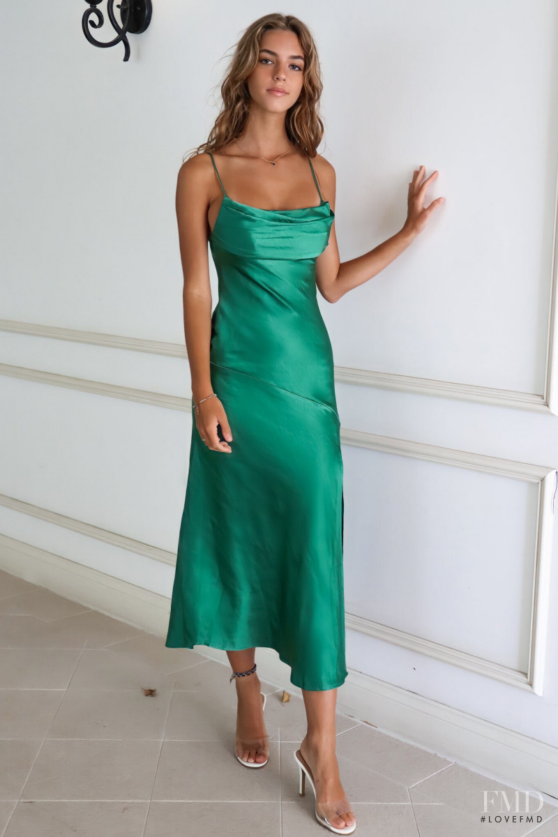 Emily Feld featured in  the Runway Goddess catalogue for Spring/Summer 2022