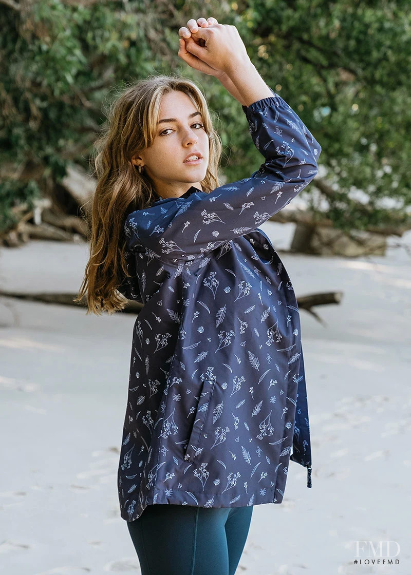 Emily Feld featured in  the Team Timbuktu catalogue for Autumn/Winter 2021