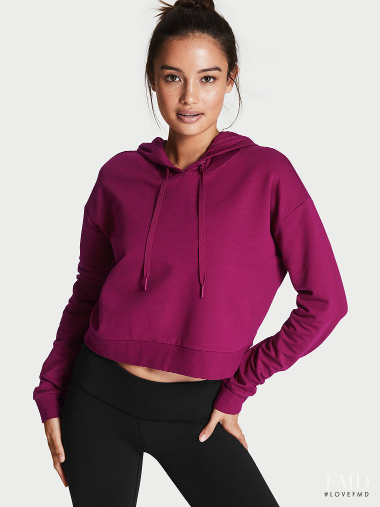 Kelsey Merritt featured in  the Victoria\'s Secret VSX catalogue for Fall 2018