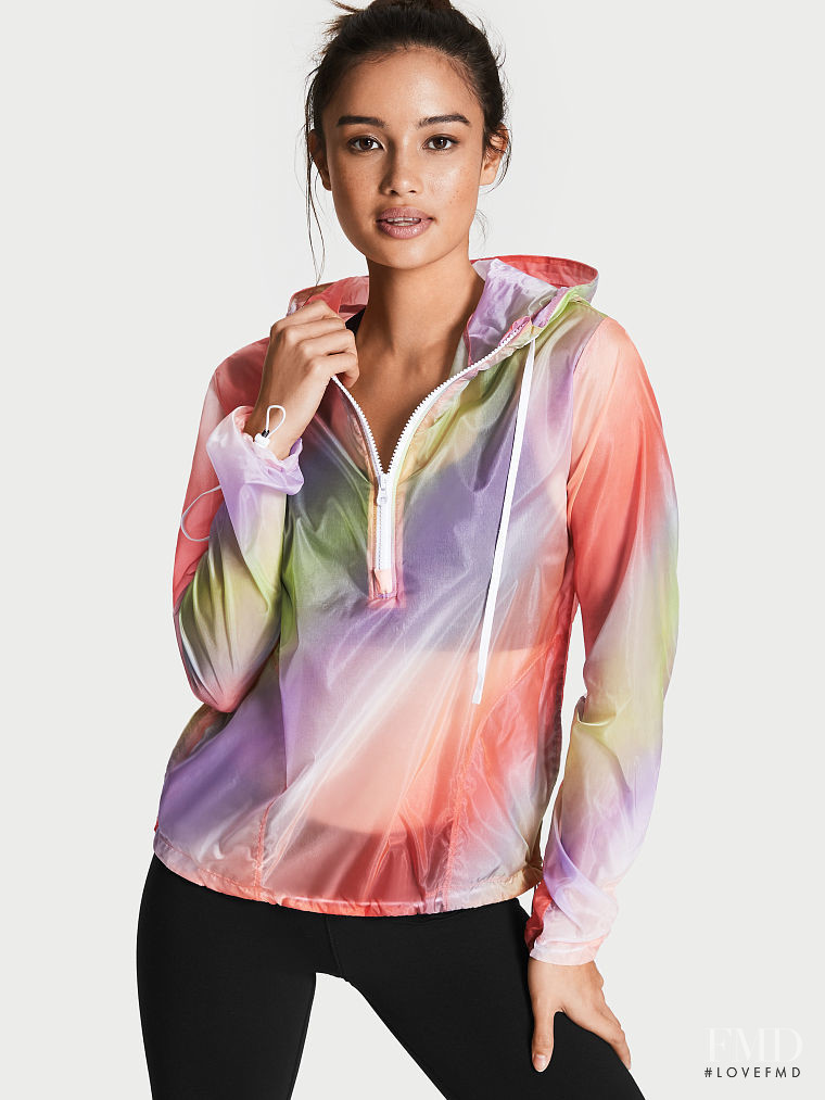 Kelsey Merritt featured in  the Victoria\'s Secret VSX catalogue for Fall 2018