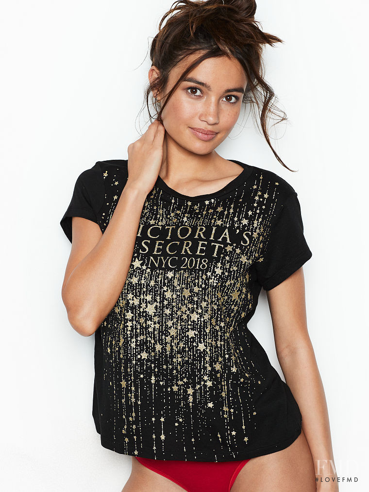 Kelsey Merritt featured in  the Victoria\'s Secret catalogue for Autumn/Winter 2018
