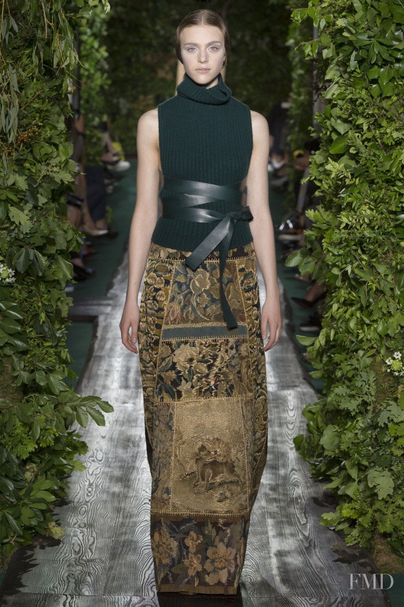 Hedvig Palm featured in  the Valentino Couture fashion show for Autumn/Winter 2014