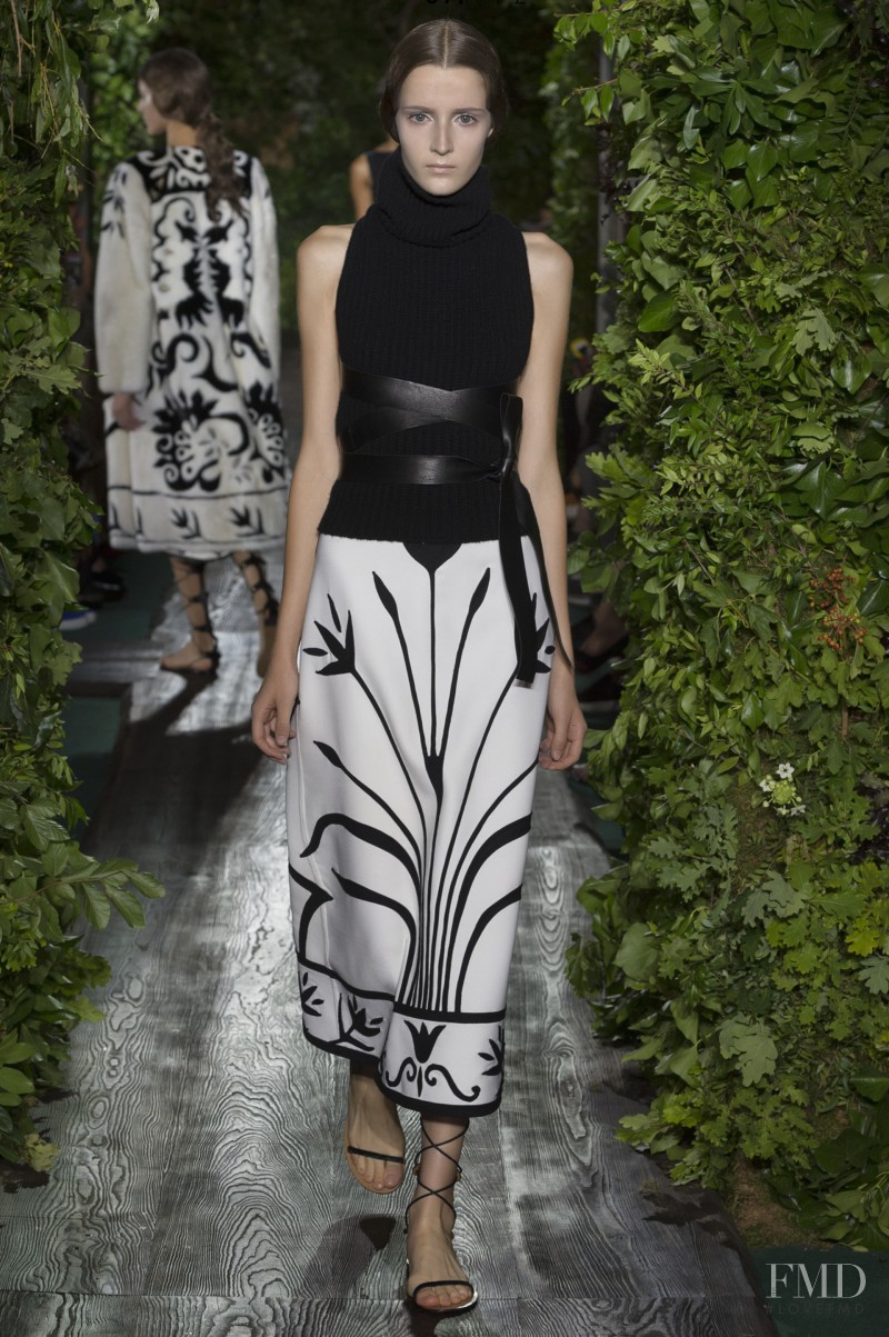 Yana Van Ginneken featured in  the Valentino Couture fashion show for Autumn/Winter 2014