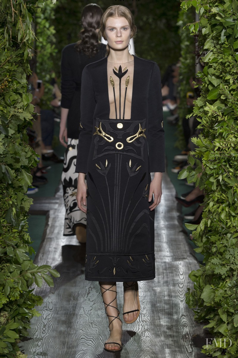 Alexandra Elizabeth Ljadov featured in  the Valentino Couture fashion show for Autumn/Winter 2014