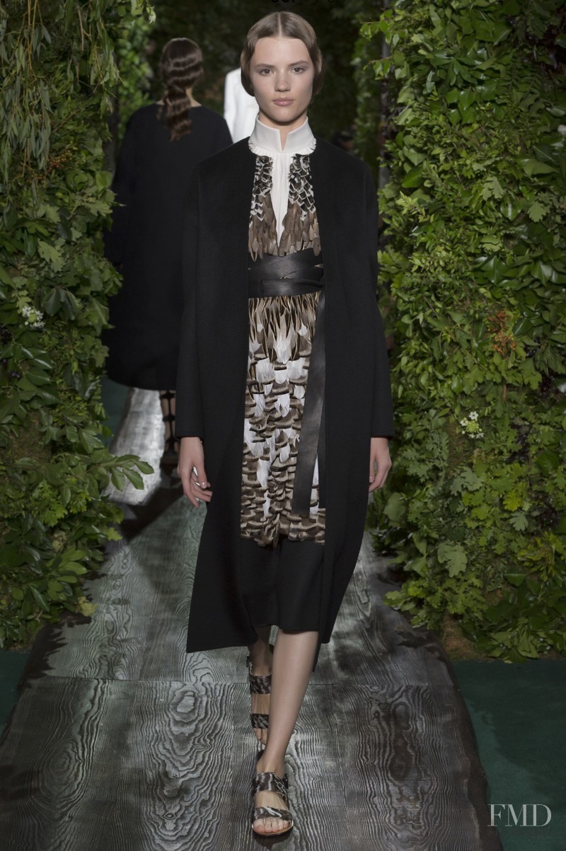 Gabriele Regesaite featured in  the Valentino Couture fashion show for Autumn/Winter 2014