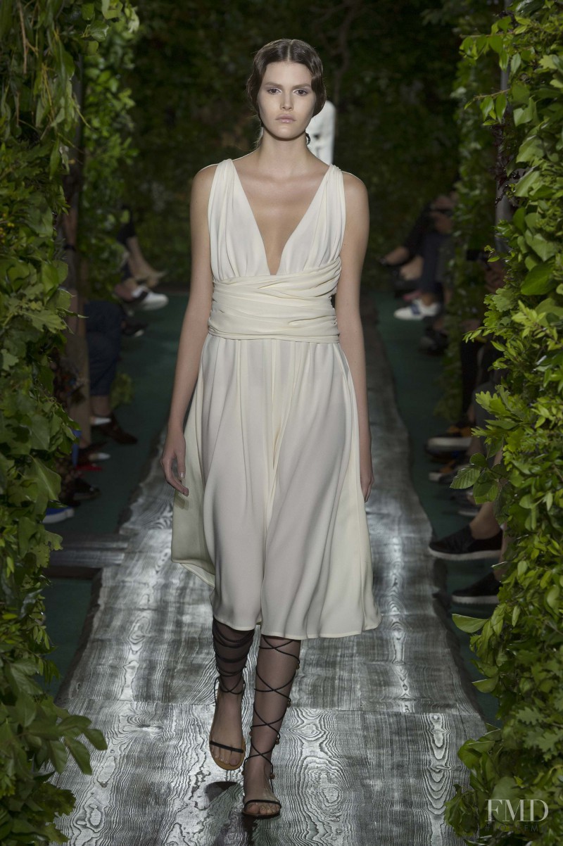 Vanessa Moody featured in  the Valentino Couture fashion show for Autumn/Winter 2014