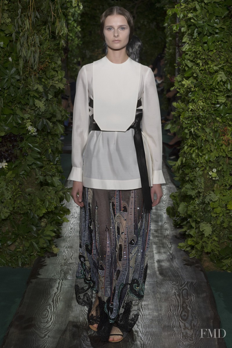 Vasilisa Pavlova featured in  the Valentino Couture fashion show for Autumn/Winter 2014