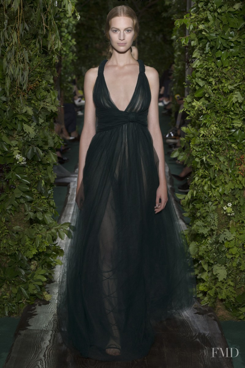 Vanessa Axente featured in  the Valentino Couture fashion show for Autumn/Winter 2014