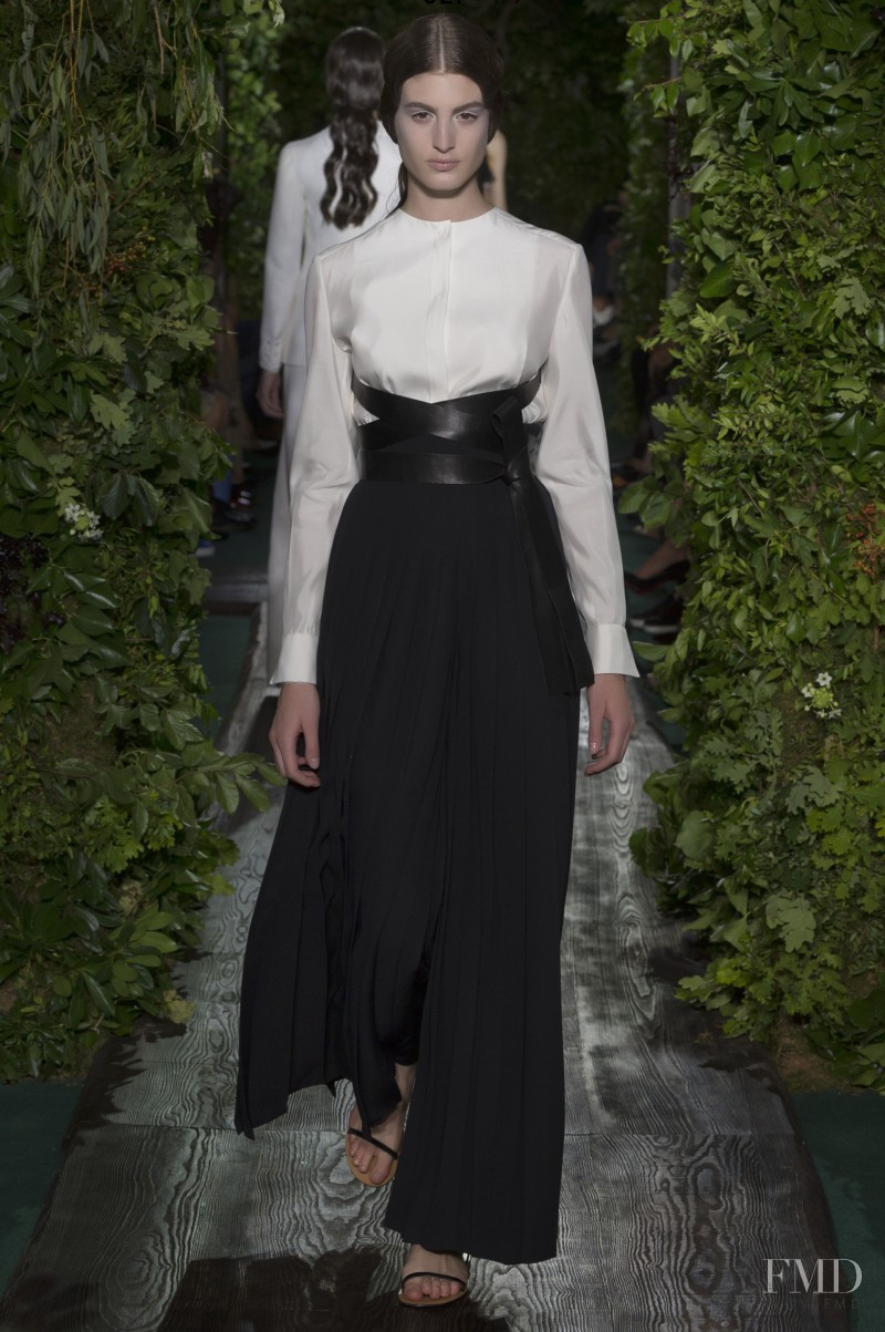 Elodia Prieto featured in  the Valentino Couture fashion show for Autumn/Winter 2014