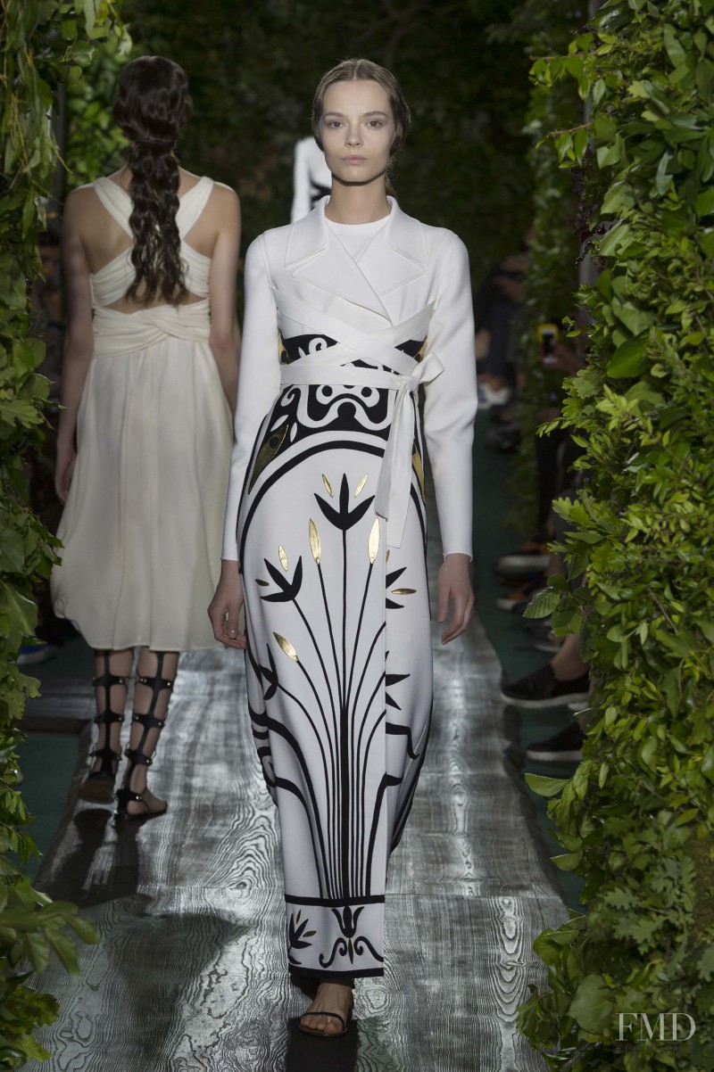 Mina Cvetkovic featured in  the Valentino Couture fashion show for Autumn/Winter 2014