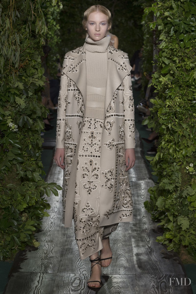 Nastya Sten featured in  the Valentino Couture fashion show for Autumn/Winter 2014