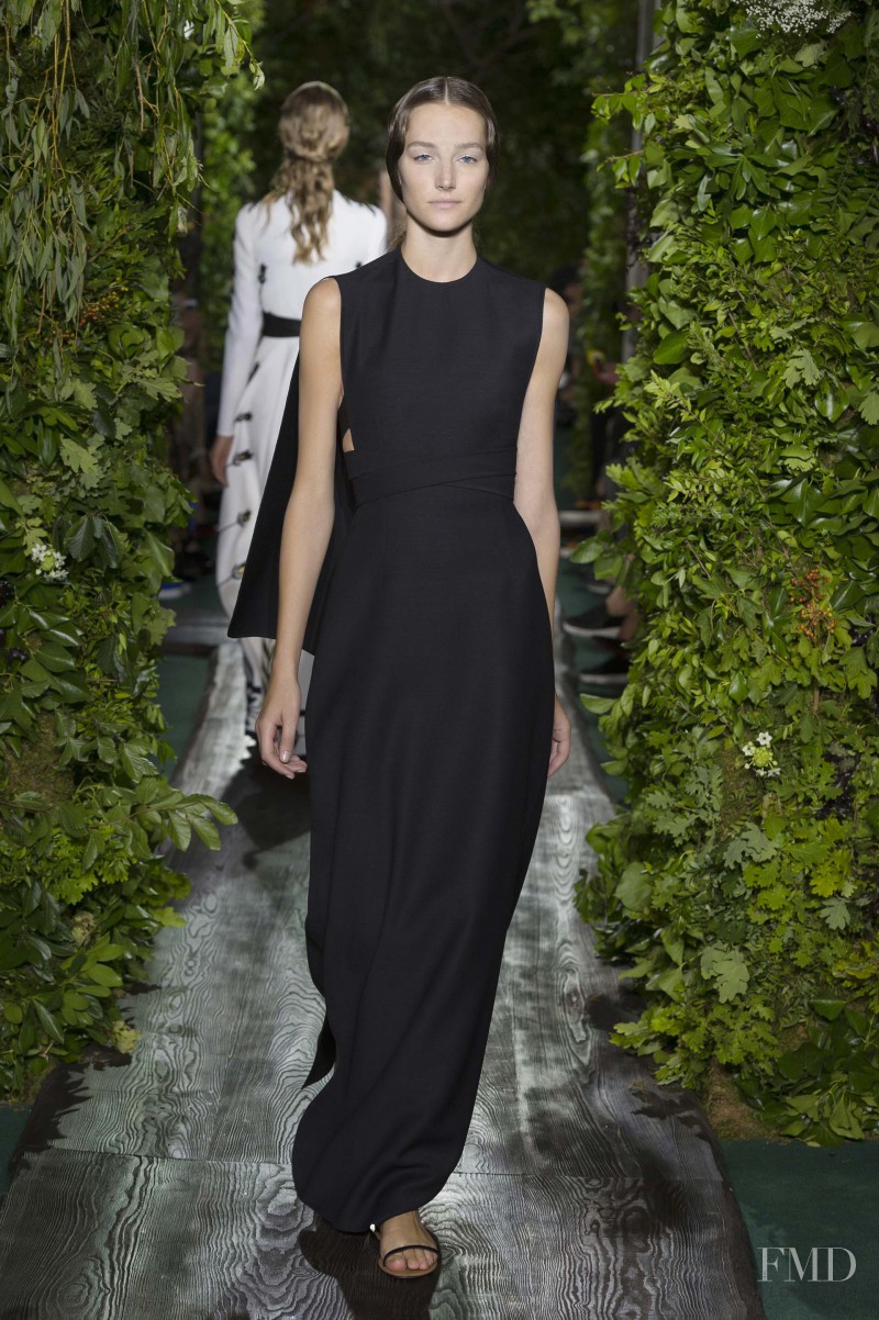 Joséphine Le Tutour featured in  the Valentino Couture fashion show for Autumn/Winter 2014