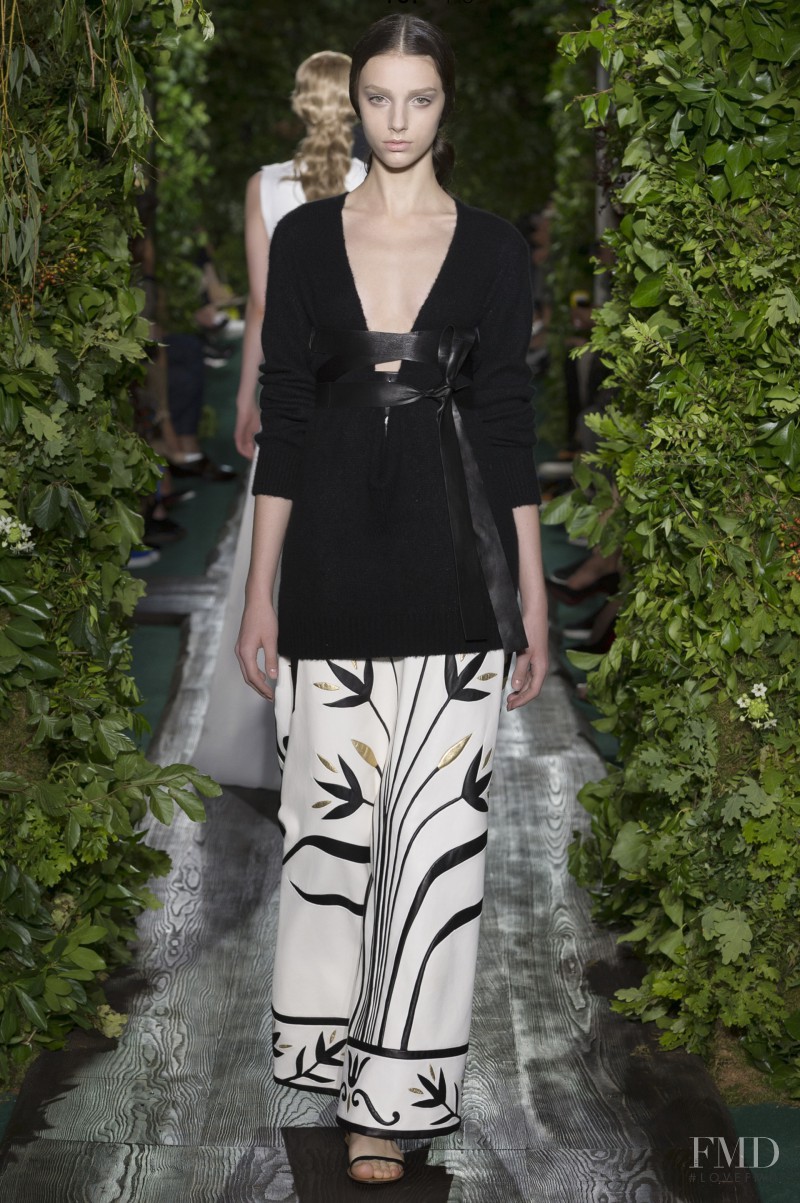 Larissa Marchiori featured in  the Valentino Couture fashion show for Autumn/Winter 2014