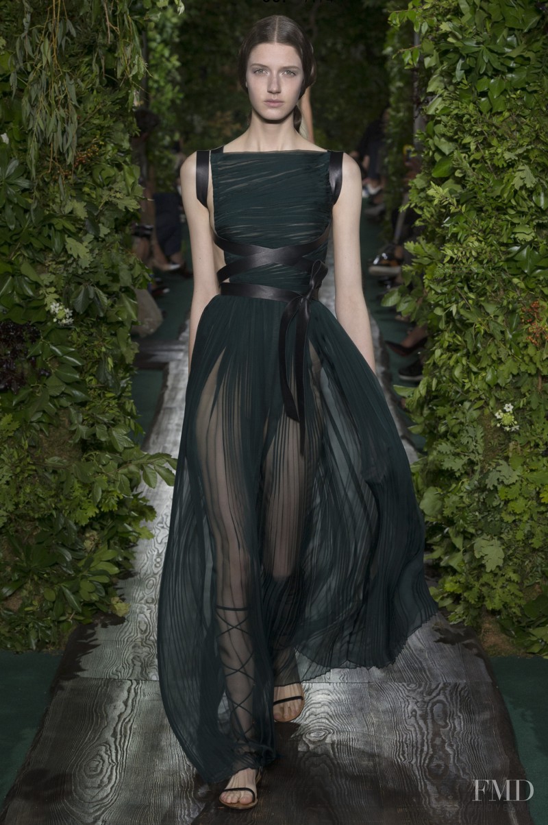 Josephine van Delden featured in  the Valentino Couture fashion show for Autumn/Winter 2014