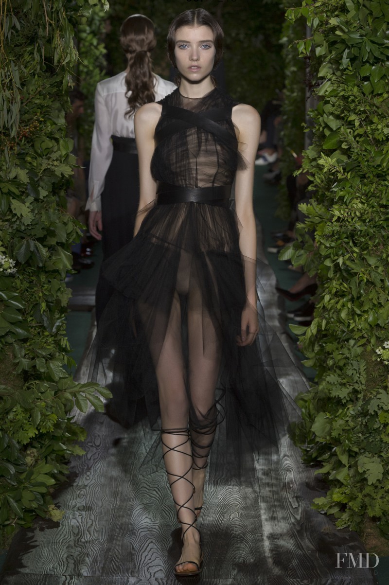 Grace Hartzel featured in  the Valentino Couture fashion show for Autumn/Winter 2014