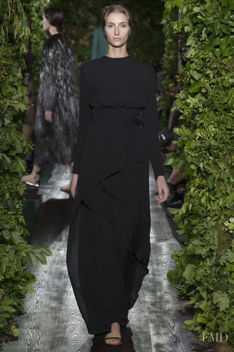 Sarah Endres featured in  the Valentino Couture fashion show for Autumn/Winter 2014