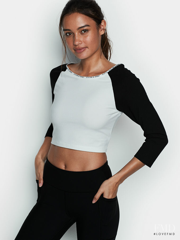 Kelsey Merritt featured in  the Victoria\'s Secret VSX catalogue for Spring/Summer 2019
