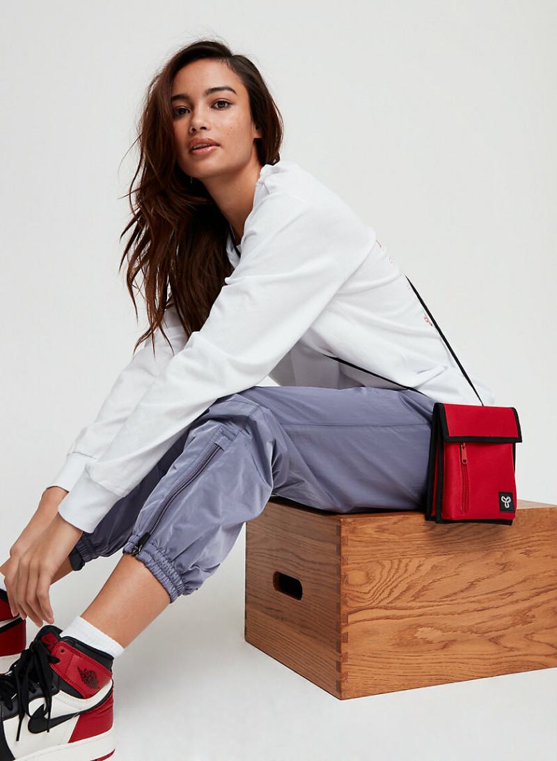 Kelsey Merritt featured in  the Aritzia catalogue for Spring/Summer 2019