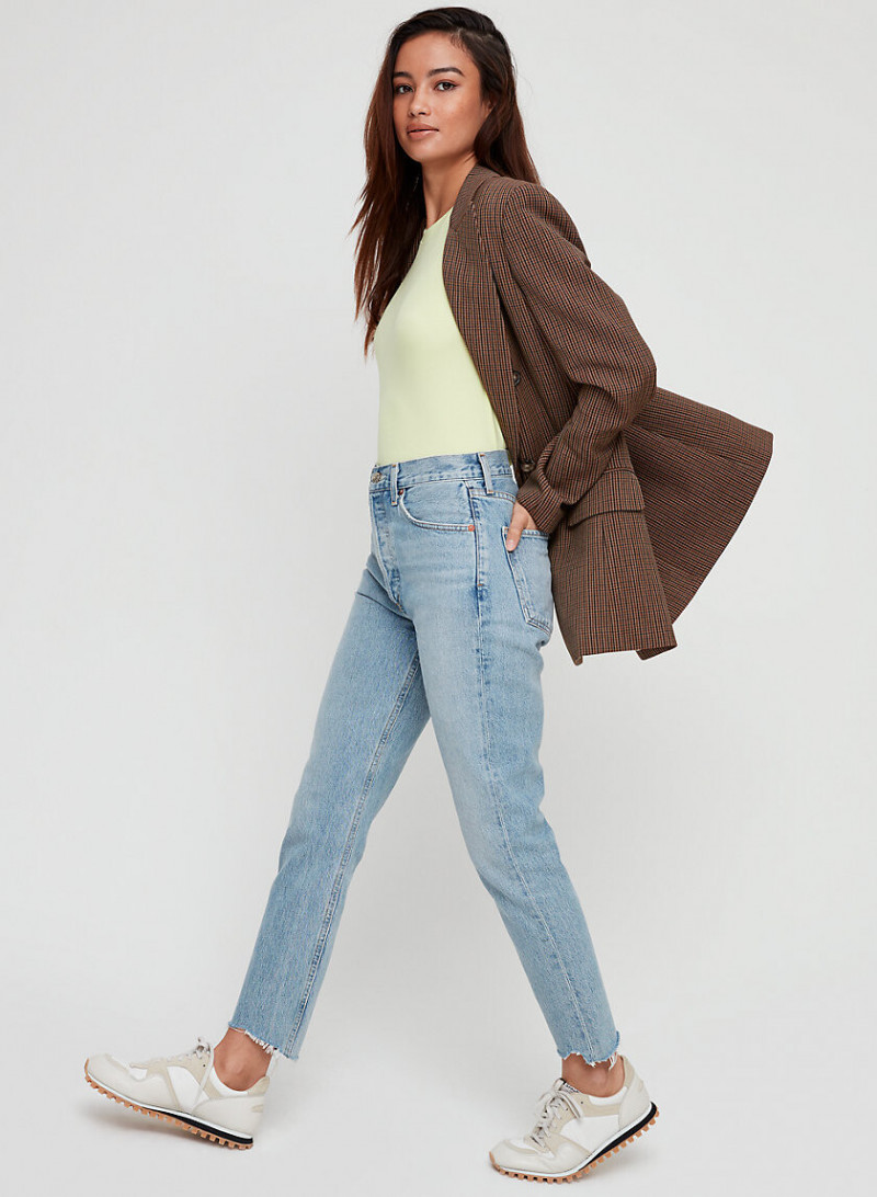 Kelsey Merritt featured in  the Aritzia catalogue for Spring/Summer 2019