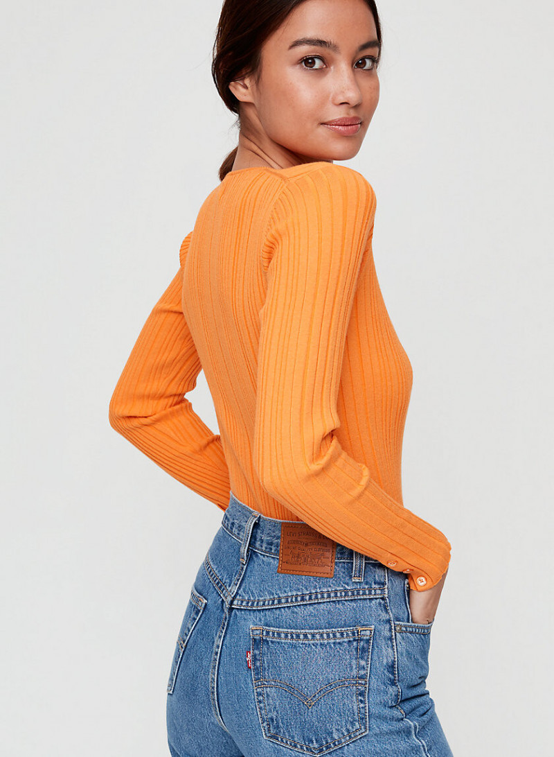 Kelsey Merritt featured in  the Aritzia catalogue for Spring/Summer 2019