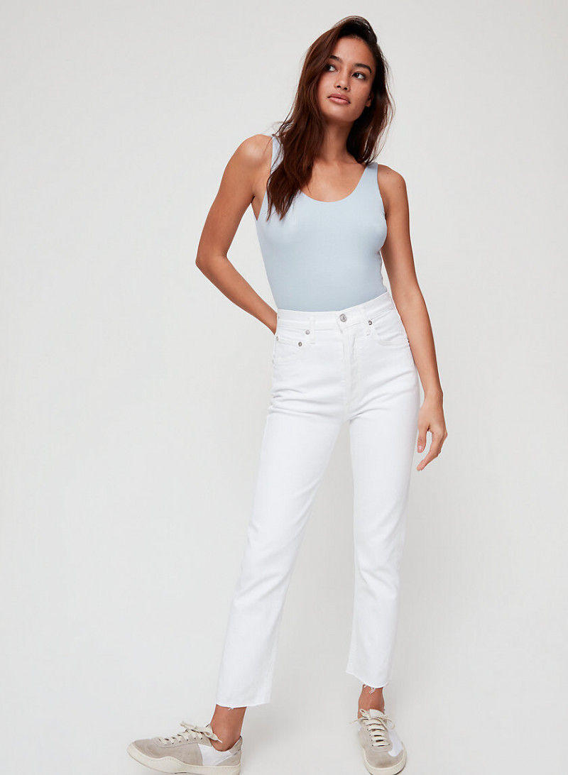 Kelsey Merritt featured in  the Aritzia catalogue for Spring/Summer 2019